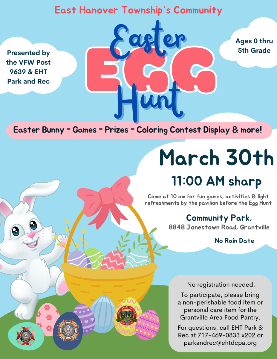 Community Easter Egg Hunt poster