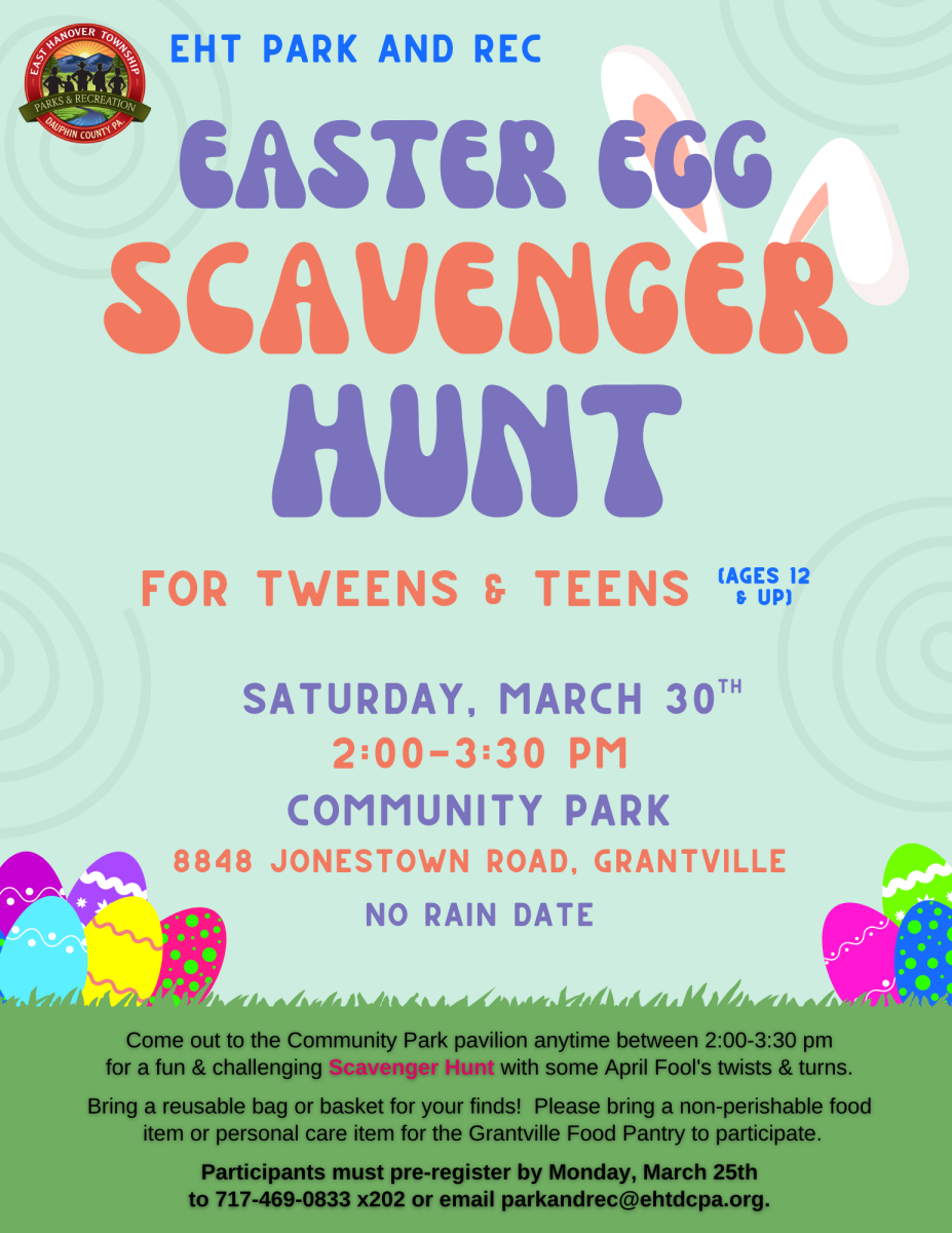 Easter Scavenger Hunt poster