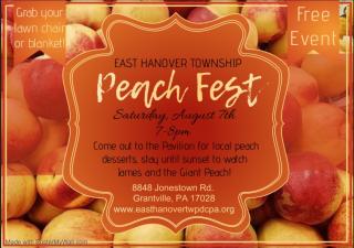 Peach Fest Flyer